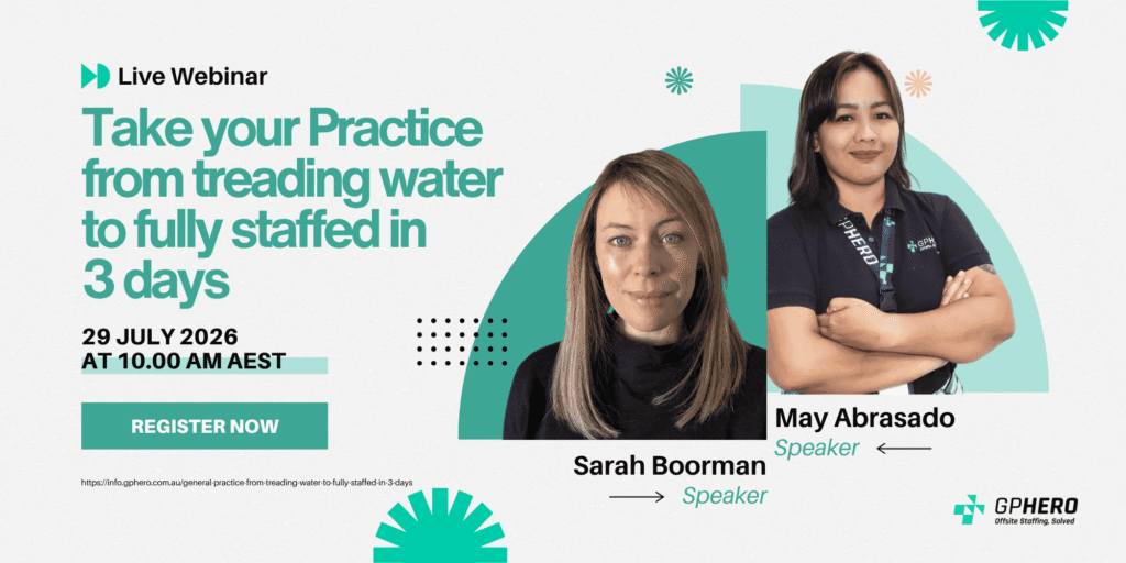 Take your Practice from treading water to fully staffed in 3 days by GP Hero